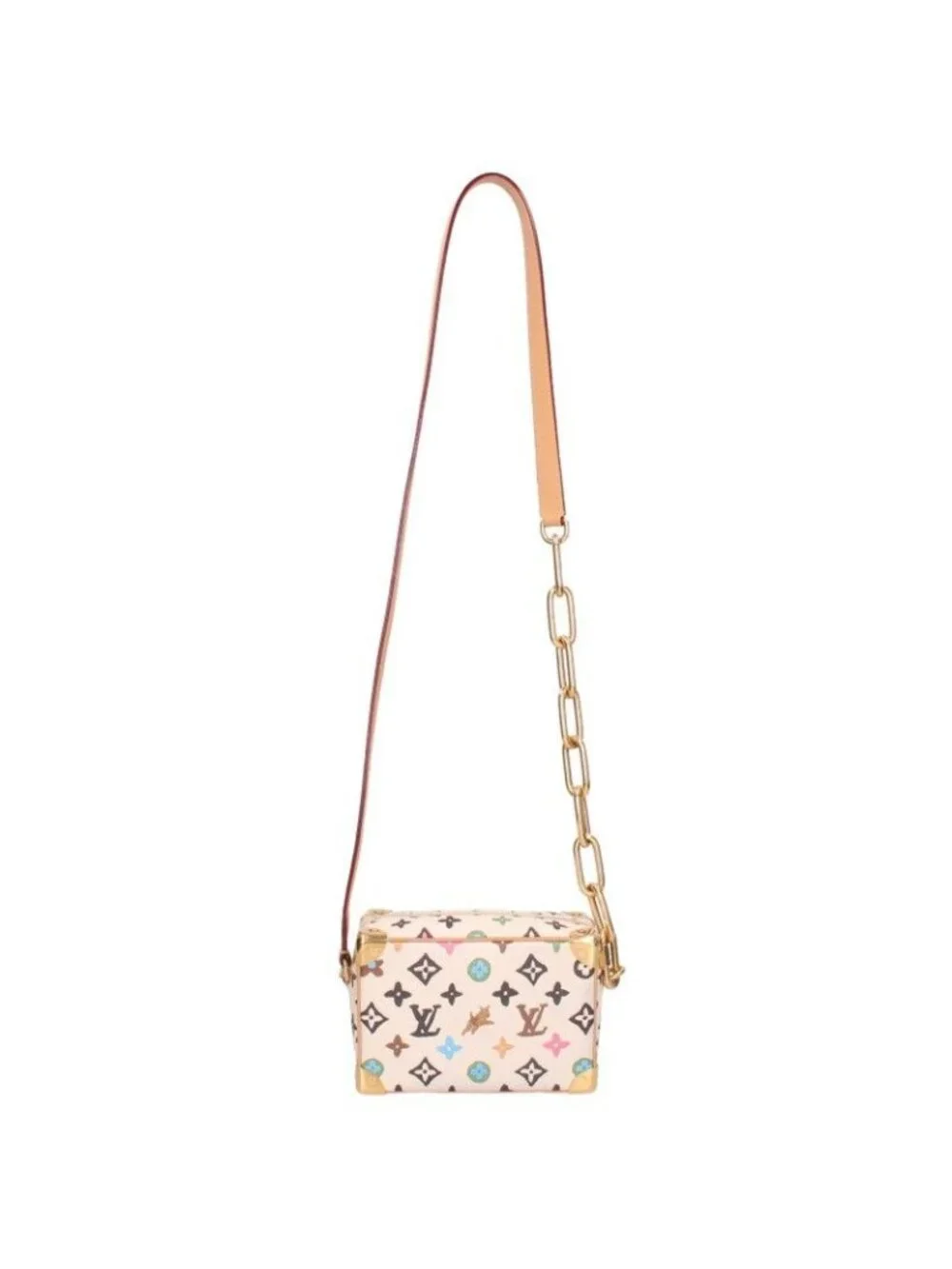 Louis Vuitton Mini-Soft Trunk Monogram Shoulder Bag